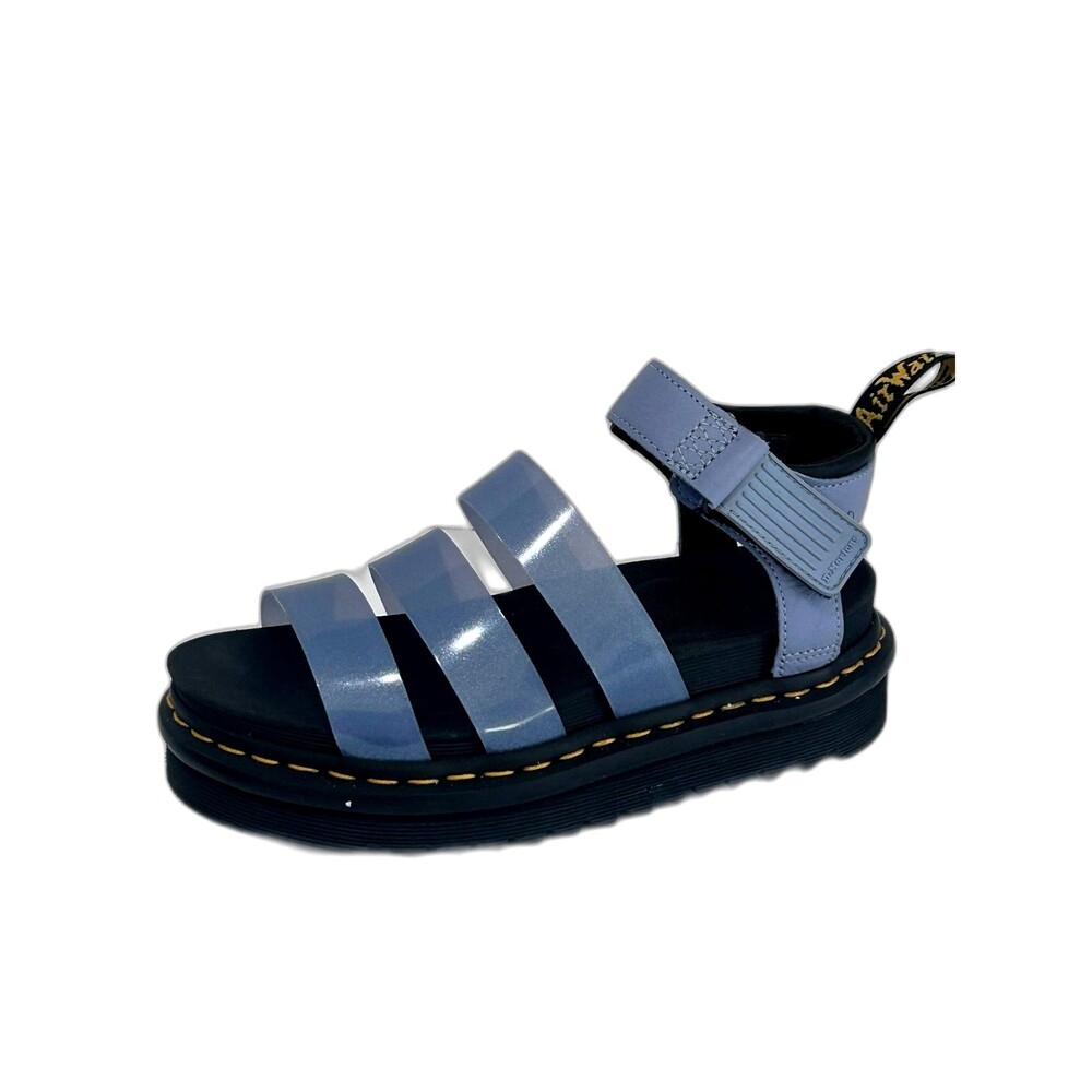 Dr. Martens Blaire Jelly Strap Sandals Color Zen Blue Size 5 Classic Platform